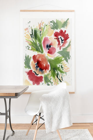 Laura Trevey Melon Choly Tropics Art Print And Hanger