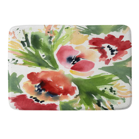 Laura Trevey Melon Choly Tropics Memory Foam Bath Mat