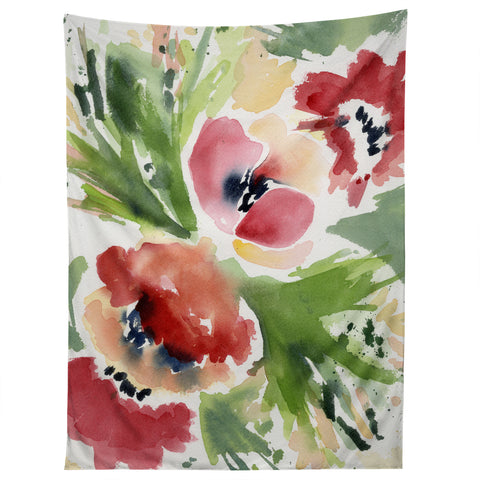 Laura Trevey Melon Choly Tropics Tapestry