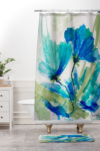 Laura Trevey Nature and Nurture Shower Curtain And Mat