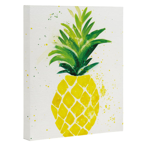 Laura Trevey Pineapple Sunshine Art Canvas