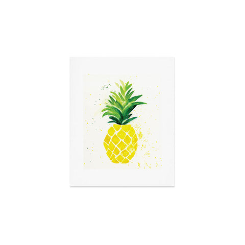 Laura Trevey Pineapple Sunshine Art Print