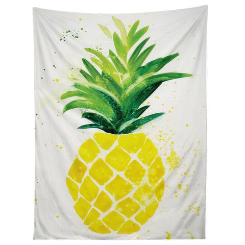Laura Trevey Pineapple Sunshine Tapestry