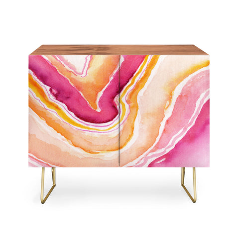 Laura Trevey Pink Agate Credenza