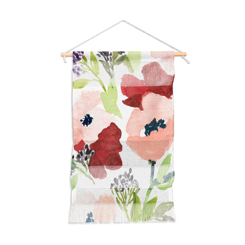 Laura Trevey Pink Poppies Wall Hanging Portrait