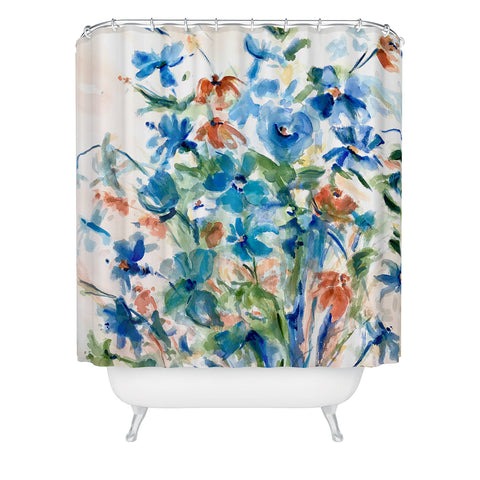 Laura Trevey Refreshed and Renewed Shower Curtain