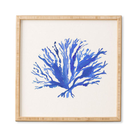 Laura Trevey Sea Coral Framed Wall Art