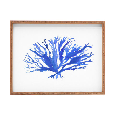 Laura Trevey Sea Coral Rectangular Tray