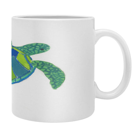 Laura Trevey Sea Turtle Coffee Mug