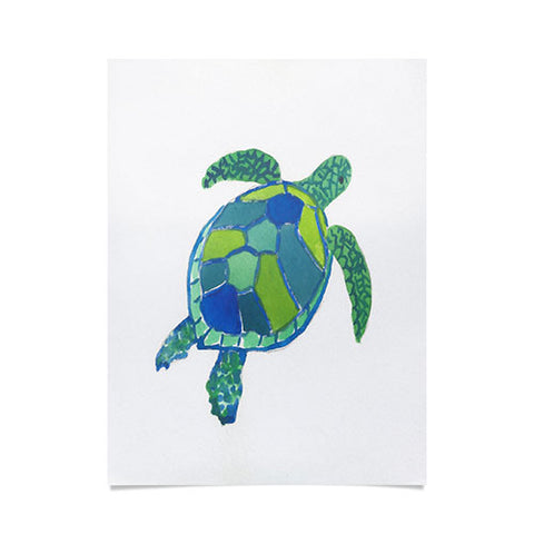Laura Trevey Sea Turtle Poster