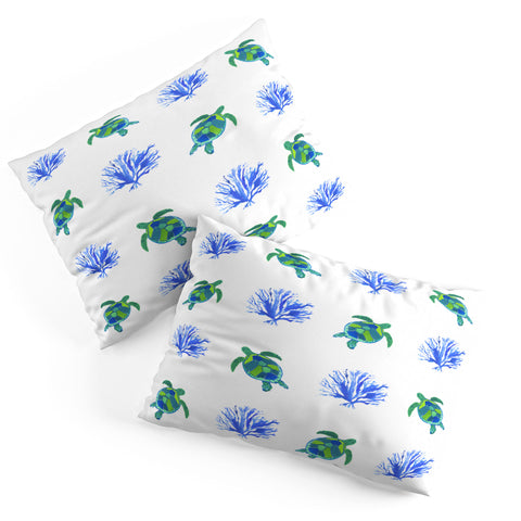 Laura Trevey Sea Turtles Pillow Shams