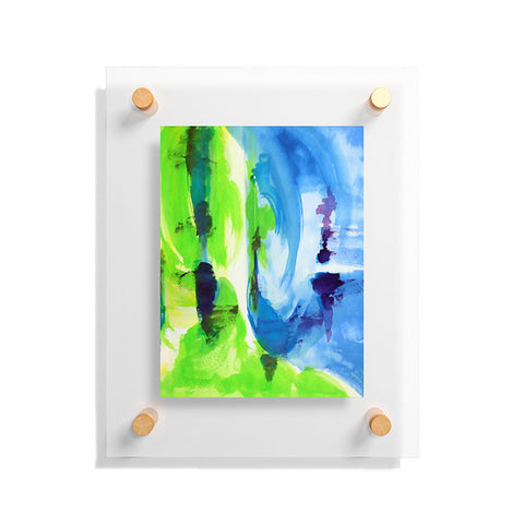 Laura Trevey Shot Of Lime Floating Acrylic Print