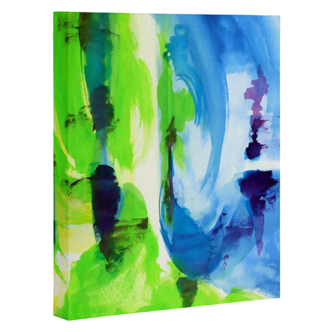 Laura Trevey Shot Of Lime Art Canvas
