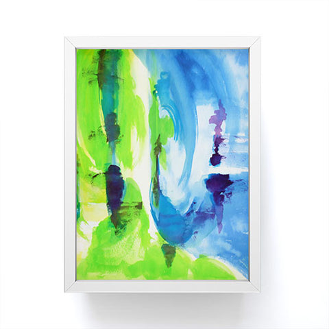 Laura Trevey Shot Of Lime Framed Mini Art Print