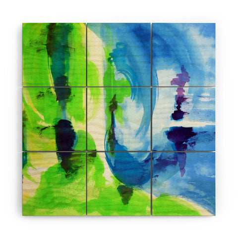 Laura Trevey Shot Of Lime Wood Wall Mural