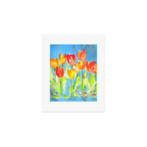 Laura Trevey Spring Tulips Art Print