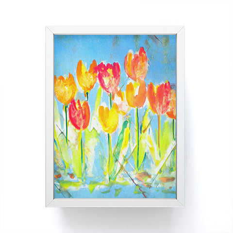 Laura Trevey Spring Tulips Framed Mini Art Print