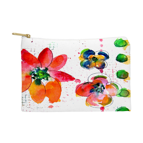 Laura Trevey Summer In Watercolor Pouch