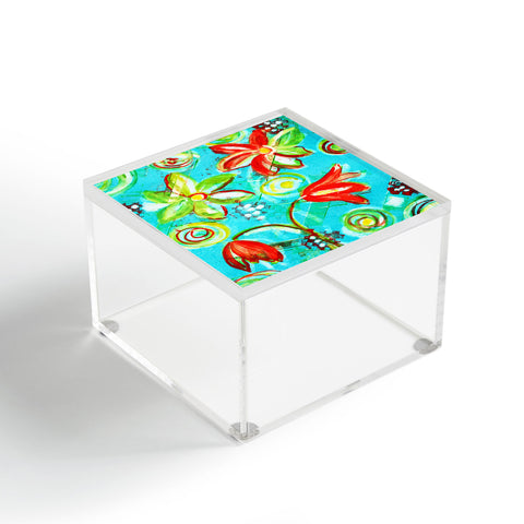 Laura Trevey Tangerine Tango Acrylic Box