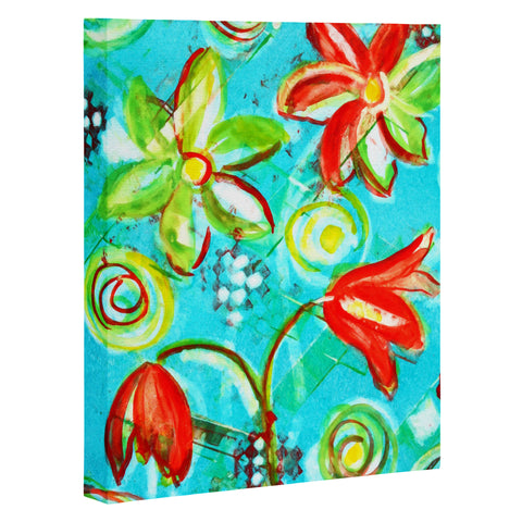 Laura Trevey Tangerine Tango Art Canvas