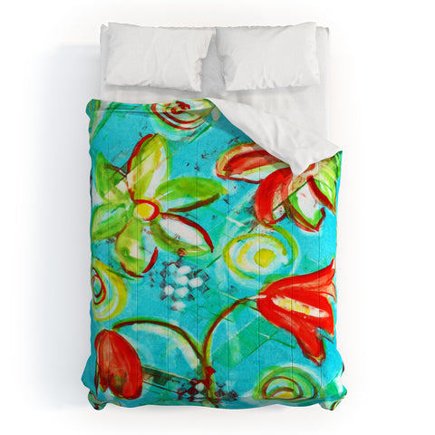 Laura Trevey Tangerine Tango Comforter