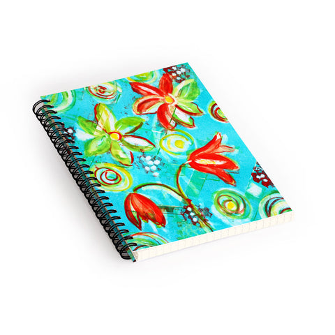 Laura Trevey Tangerine Tango Spiral Notebook