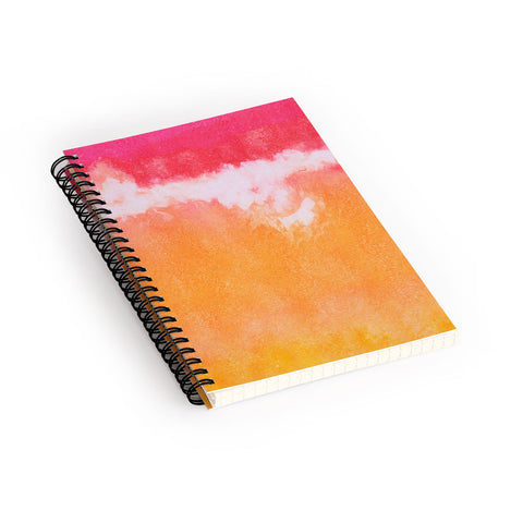 Laura Trevey Tangerine Tie Dye Spiral Notebook