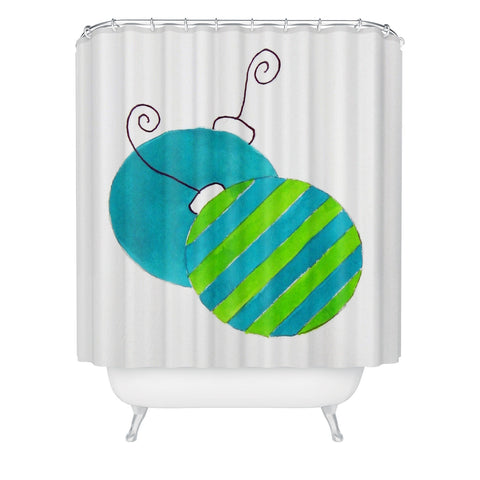 Laura Trevey Tis The Season Shower Curtain