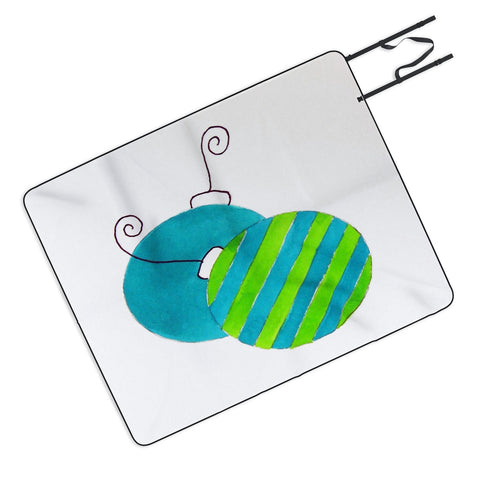 Laura Trevey Tis The Season Picnic Blanket