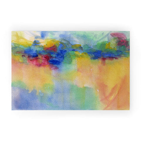 Laura Trevey Top Of The Cliff Welcome Mat