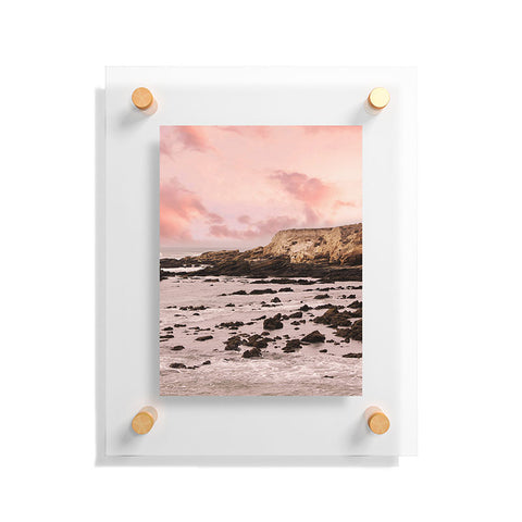LBTOMA Beach Cliffs Floating Acrylic Print