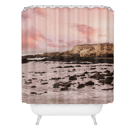 LBTOMA Beach Cliffs Shower Curtain