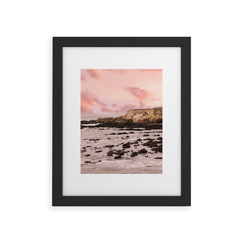 LBTOMA Beach Cliffs Framed Art Print