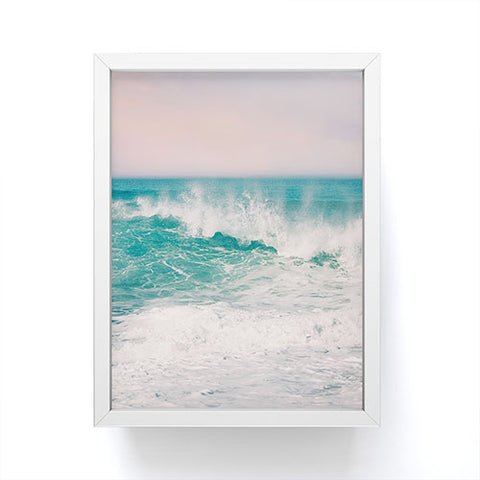 LBTOMA Sunny Blue Framed Mini Art Print