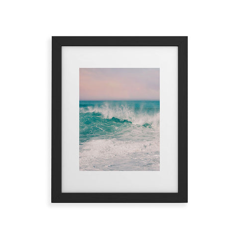 LBTOMA Sunny Blue Framed Art Print