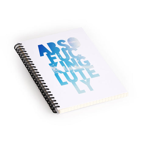 Leah Flores Absolutely 1 Spiral Notebook