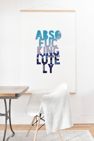 Leah Flores Absolutely 2 Art Print And Hanger