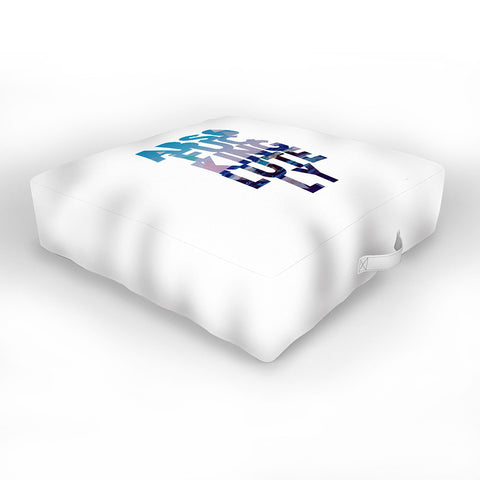 Leah Flores Absolutely 2 Outdoor Floor Cushion