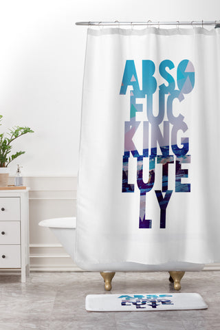 Leah Flores Absolutely 2 Shower Curtain And Mat