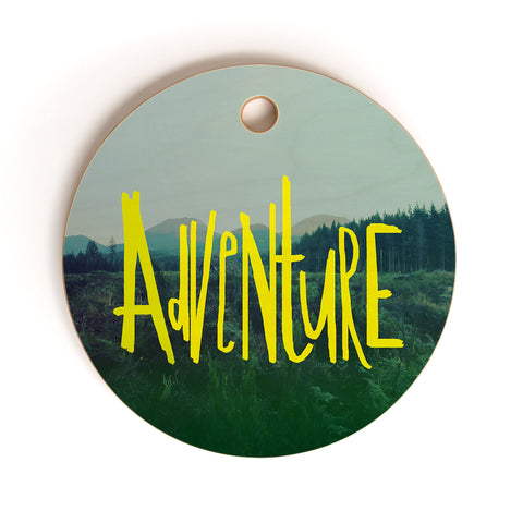 Leah Flores Adventure 1 Cutting Board Round
