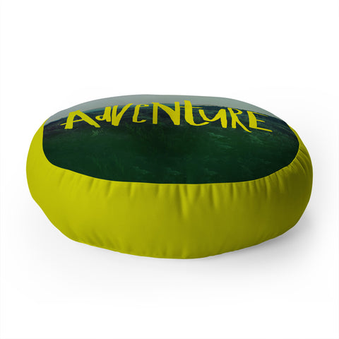 Leah Flores Adventure 1 Floor Pillow Round