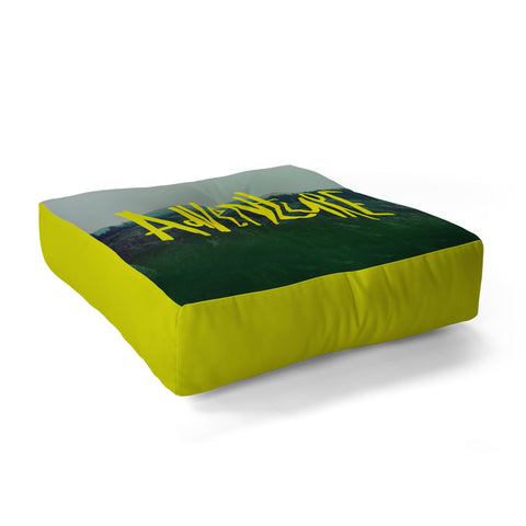 Leah Flores Adventure 1 Floor Pillow Square