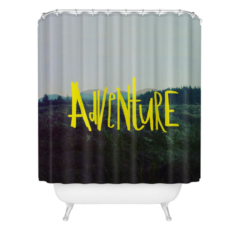 Leah Flores Adventure 1 Shower Curtain