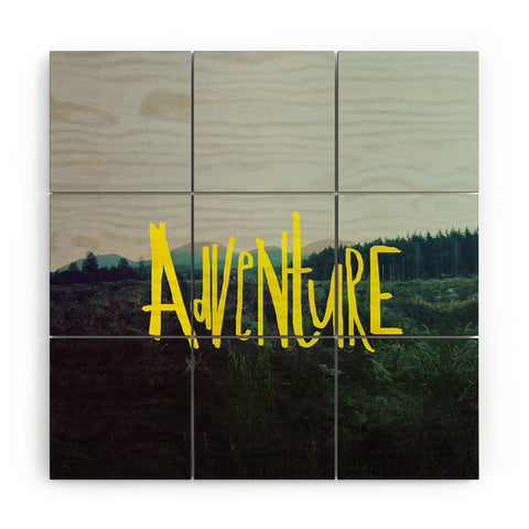 Leah Flores Adventure 1 Wood Wall Mural