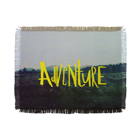 Leah Flores Adventure 1 Throw Blanket