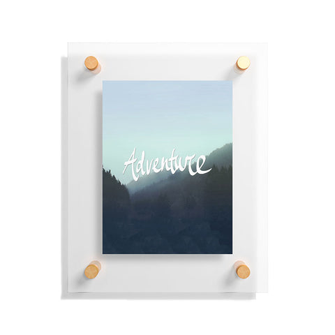 Leah Flores Adventure 2 Floating Acrylic Print