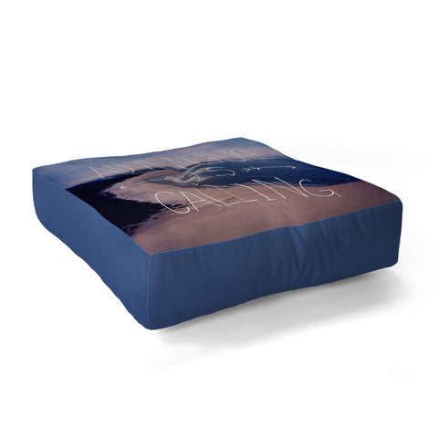 Leah Flores Adventure Is Calling Floor Pillow Square