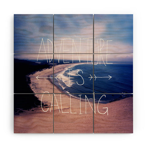 Leah Flores Adventure Is Calling Wood Wall Mural
