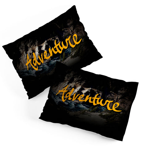 Leah Flores Adventure River Pillow Shams
