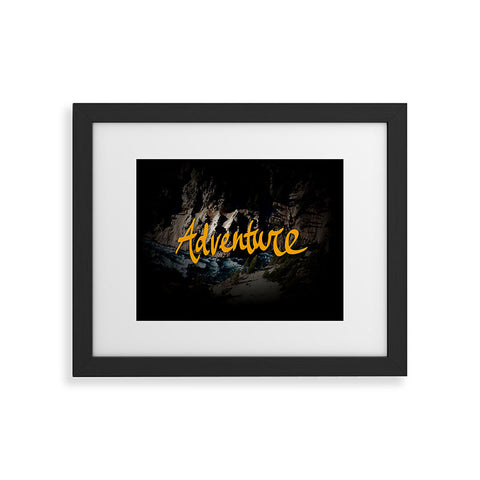 Leah Flores Adventure River Framed Art Print